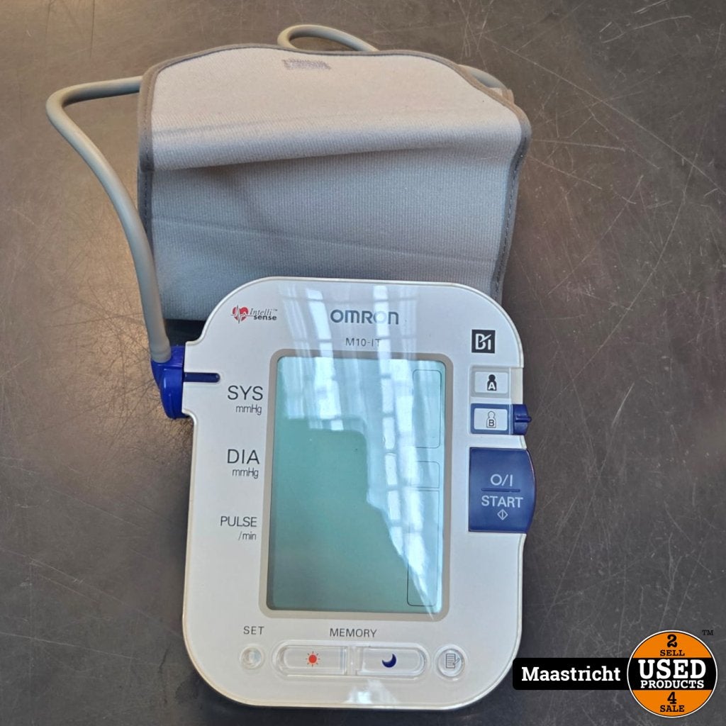 Omron M10-IT Bloedrukmeter | Nwpr 150 Euro, Flex Ltd., Zo goed als nieuw, https://flex.com/contact-us, Nobelstraat 10, 5807 GA Oostrum LB, Limburg, Nederland