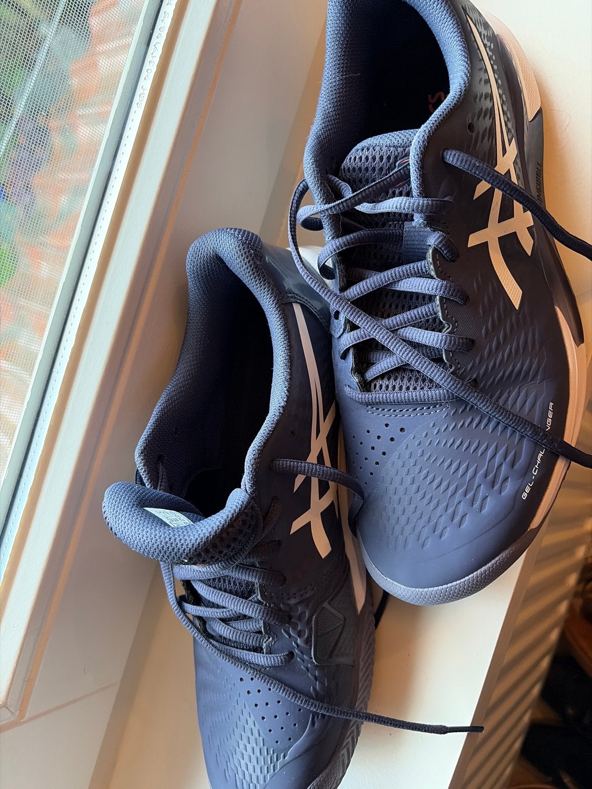 Nieuwe asics  padel schoenen - slechts paar keer gedragen, Ophalen of Verzenden, Zo goed als nieuw, Padelschoenen