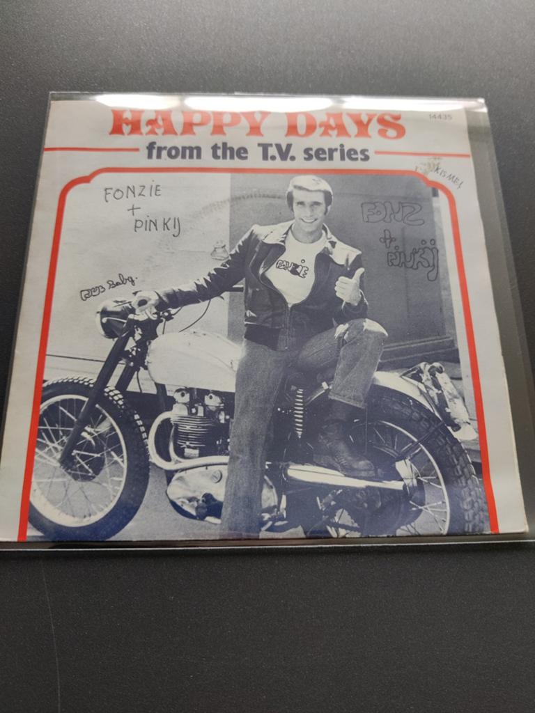 Pratt and Mac Lain - Happy Days / Cruisin' with the Fonz, Ophalen of Verzenden, Zo goed als nieuw, Pop