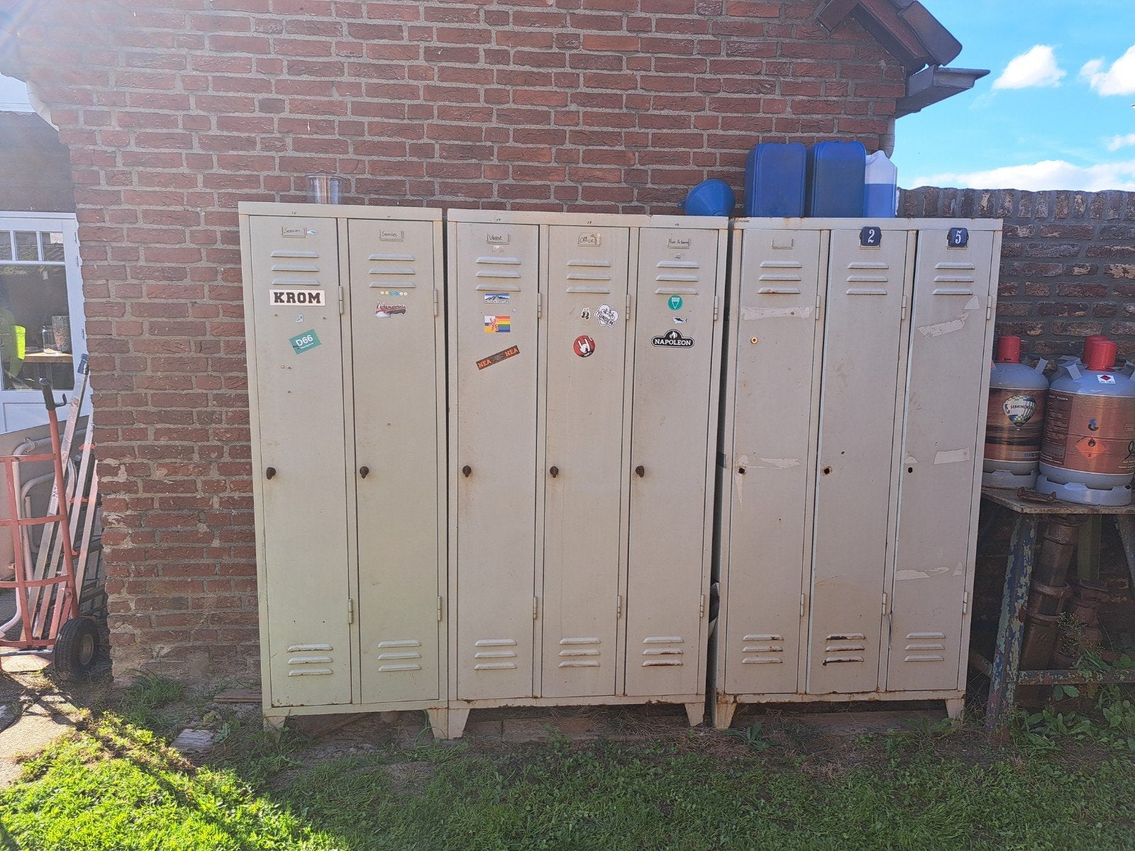 Lockers Kluisjes, Ophalen, Gebruikt