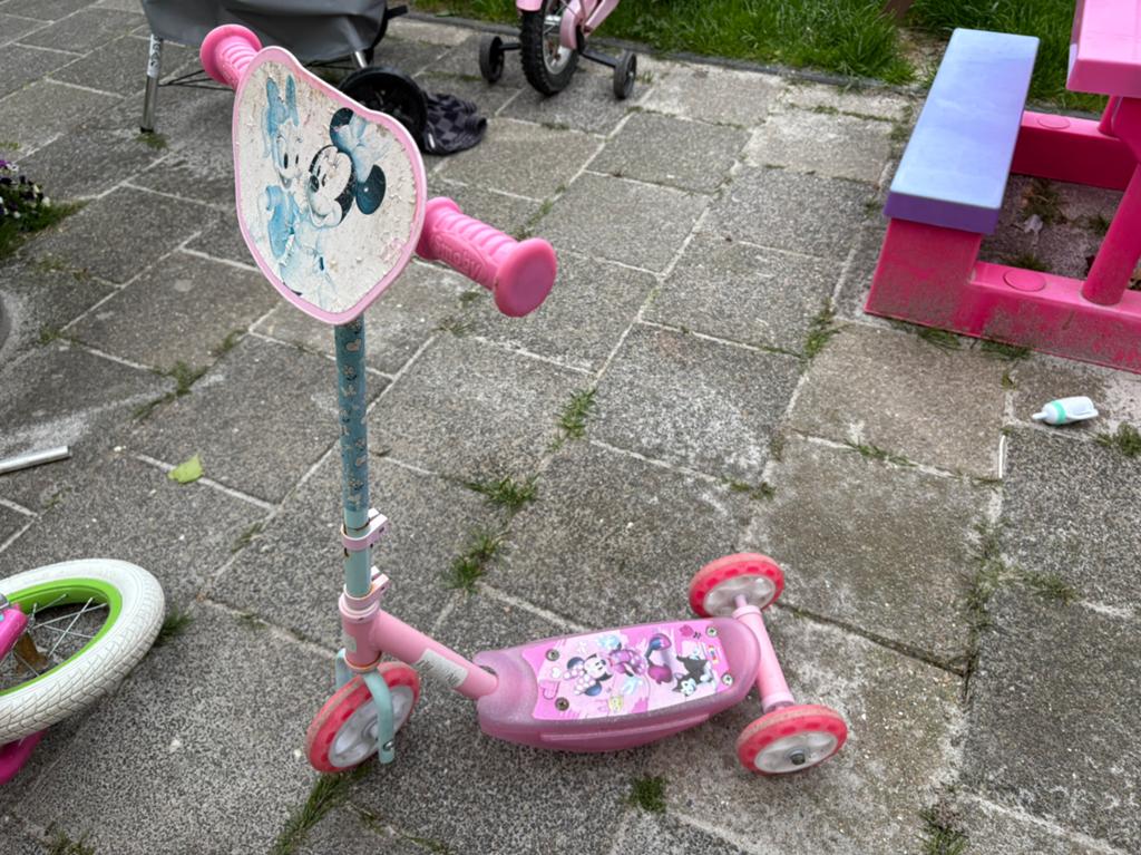Smoby step mini mouse, Fietsen en Brommers, Ophalen, Gebruikt, Gewone step