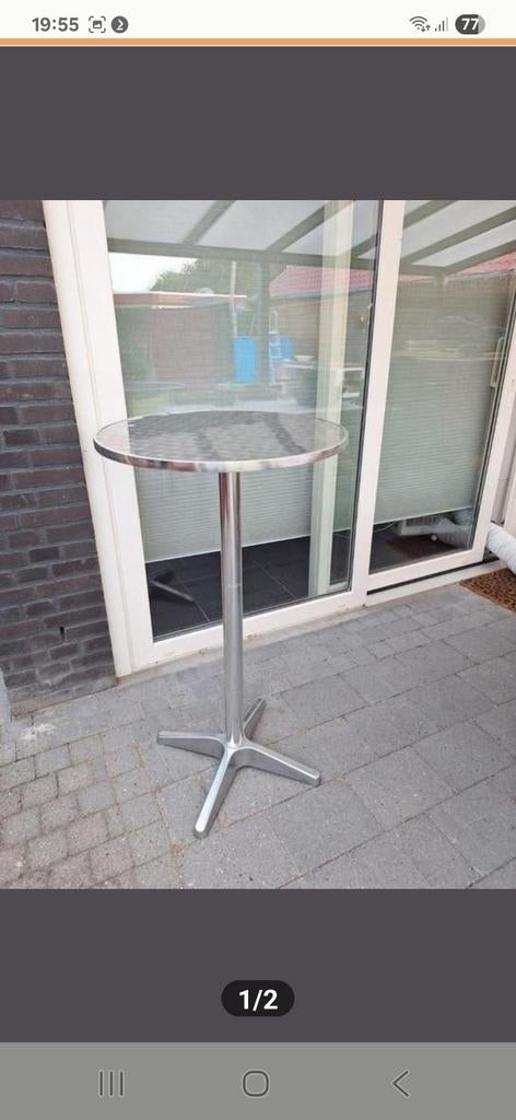 Roestvrijstalen staantafel. Nieuw in de doos, Ophalen, Nieuw