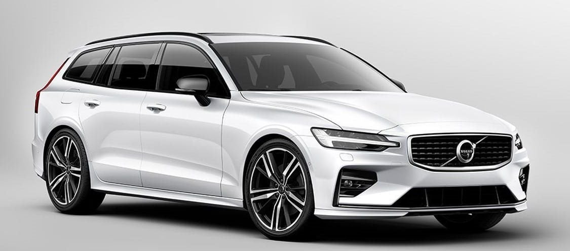 Originele 19 inch Volvo R-Design velgen met banden V60 S60, 19 inch, Gebruikt, -, -