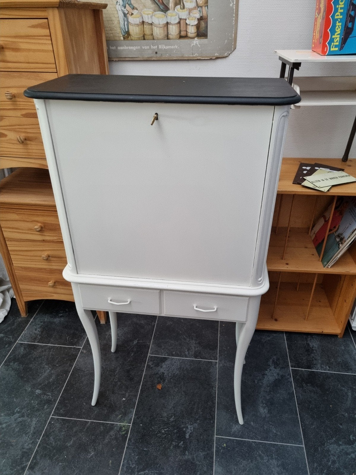 vintage drankenkast drank barretje huisbar, Ophalen