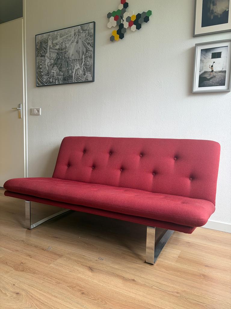 Design bank van Artifort, Gebruikt, 150 tot 200 cm, Tweepersoons, 75 tot 100 cm