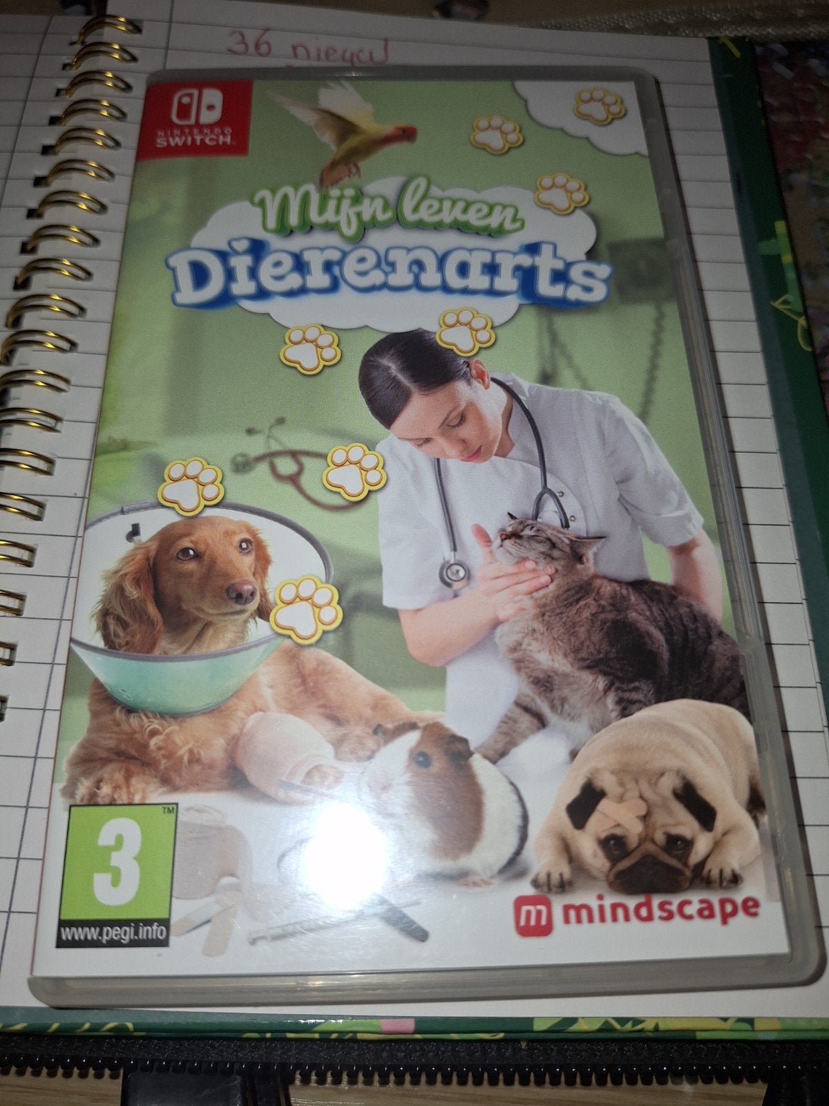 Switch spel myn leven dierenarts, 1 speler, Ophalen, Zo goed als nieuw, Avontuur en Actie