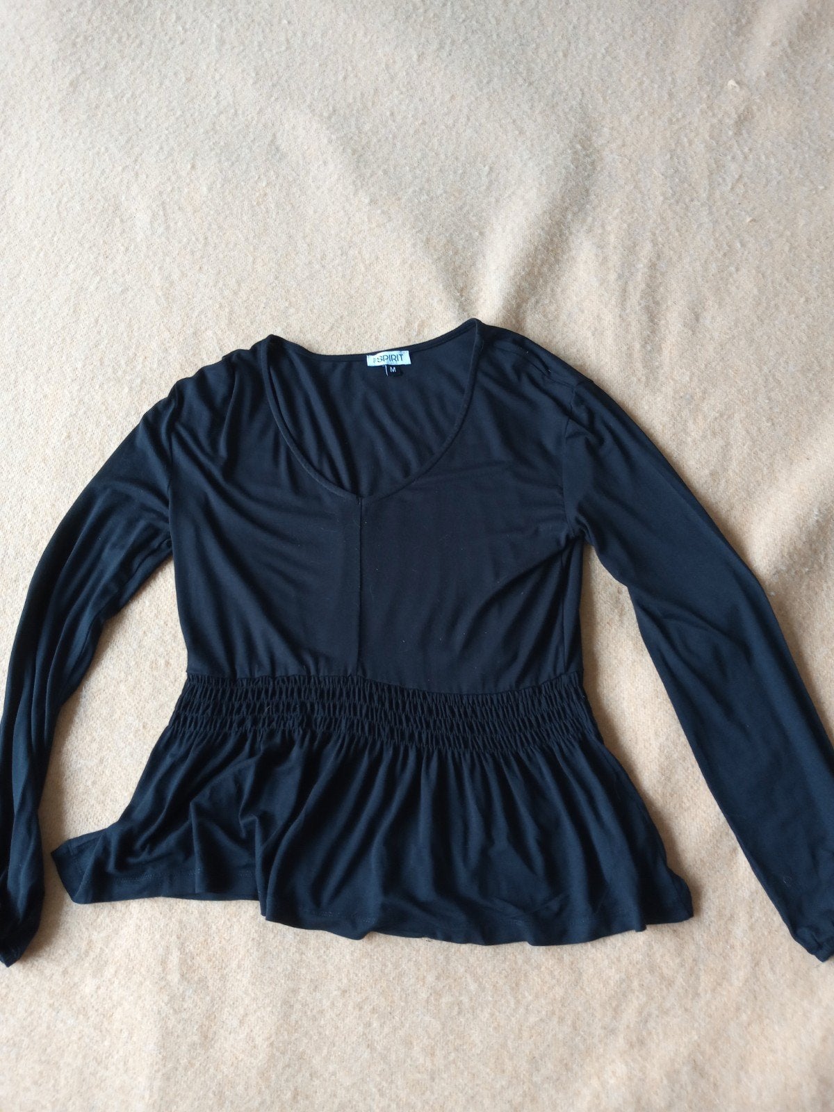 Nooit gedragen zwarte blouse/tuniek/top True Spirit maat M, Maat 38/40 (M), Zwart, Nieuw, Ophalen of Verzenden