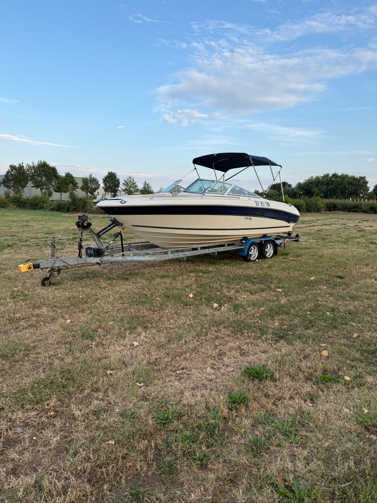 Sea Ray 210 Signature + trailer, Watersport en Boten, Ophalen, Gebruikt, Sea Ray