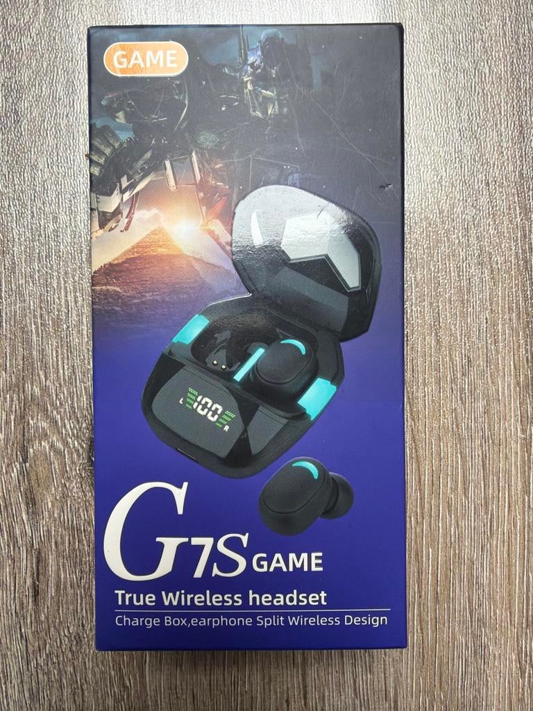 G7S Draadloze Gaming Headset - True Wireless Earbuds, Ophalen of Verzenden, Nieuw, Overige merken, Draadloos