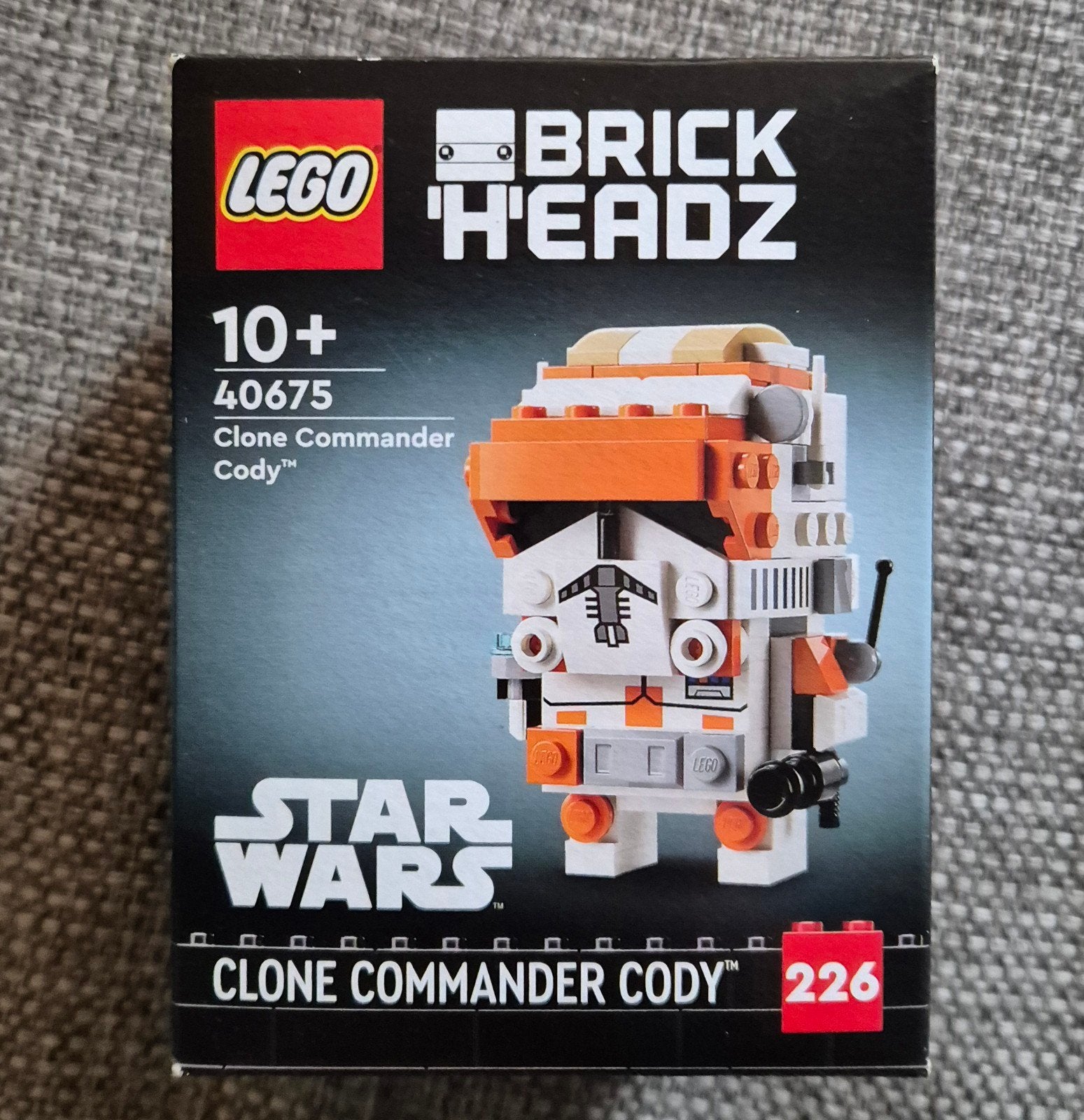Lego StarWars Brickheadz 40675 Clone Commander Cody., BrickHeadz, Lego, Nieuw, Ophalen of Verzenden