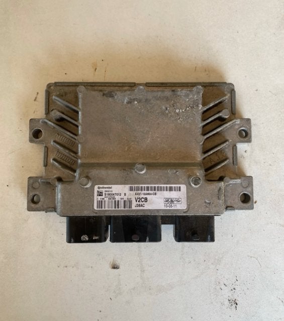 Ford Fiesta VII 1.25i (SNJB) AV21-12A650-CB / S180047012 Ecu, Ophalen of Verzenden