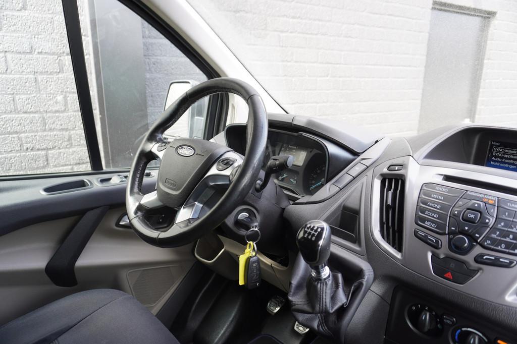 Ford Transit Custom 2.0 TDCI 170PK L2 Dubbele Cabine EURO 6, Voorwielaandrijving, 4 cilinders, Origineel Nederlands, Bedrijf