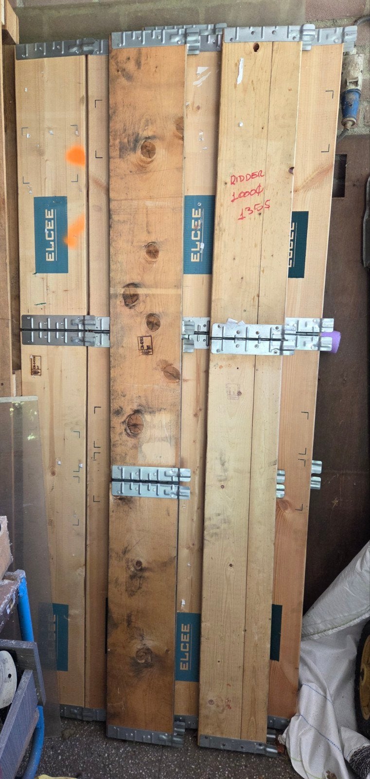 10x palletrand 120x80x20cm, Ophalen, Minder dan 25 mm, Pallet, Minder dan 200 cm