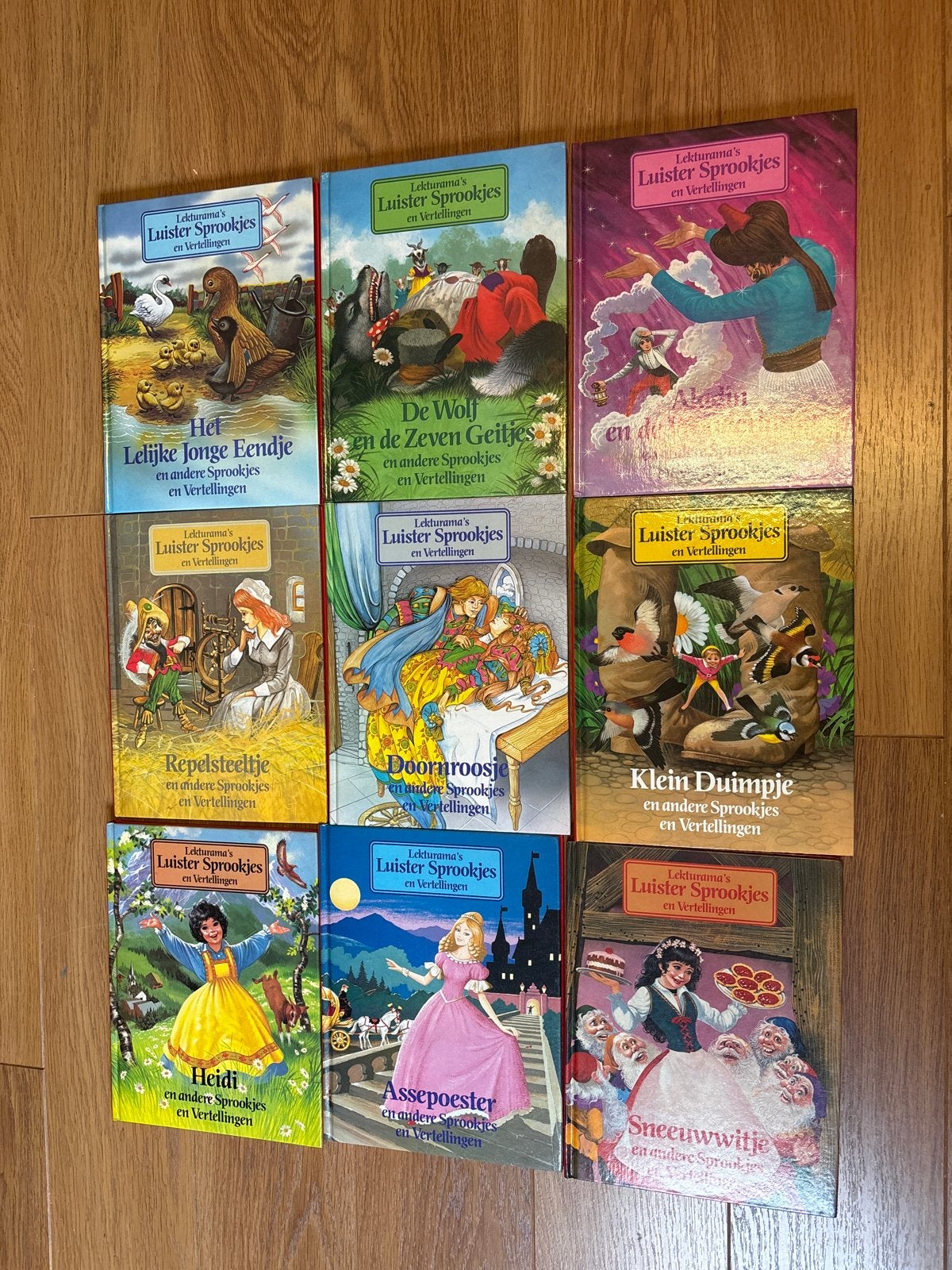 Lekturama's Luister Sprookjes en Vertellingen - 9 Boeken, Ophalen of Verzenden, Gelezen