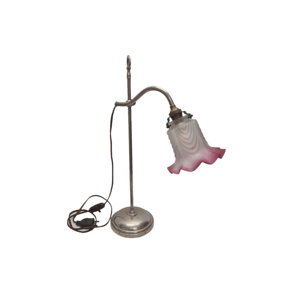Antiek Franse bureau lamp, Ophalen of Verzenden