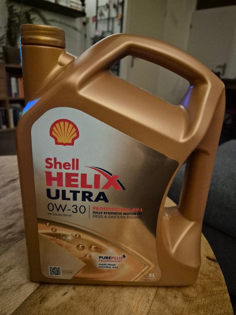 Shell Helix Ultra 0W30 5 liter VW 504.00/507.00, Ophalen