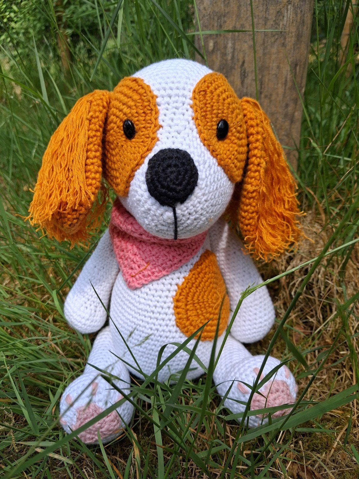 leuke gehaakte spaniel, Ophalen of Verzenden, Nieuw, Hond