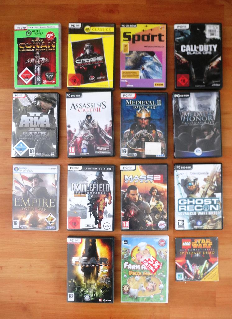PC CD-ROM Spellen, Spelcomputers en Games, Games | Pc, Avontuur en Actie, 1 speler, Ophalen of Verzenden, Zo goed als nieuw