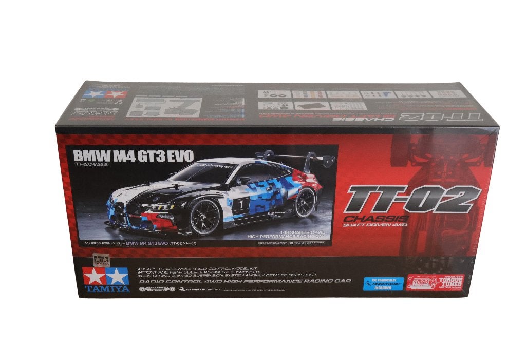 Tamiya 58751 1:10 RC BMW M4 GT3 EVO 2025/Launch TT-02, Hobby en Vrije tijd, Modelbouw | Radiografisch | Auto's, Elektro, Verzenden
