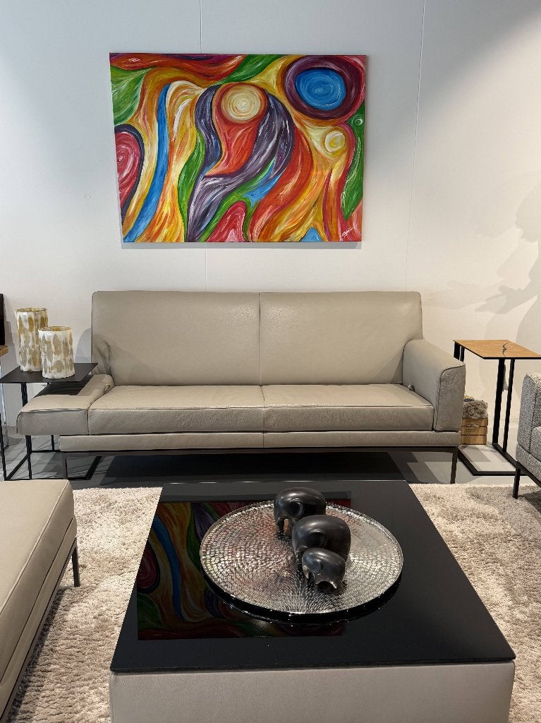 Jori Glove Pure bank 2,5-zit - Lipano leder, Vitra leolux italia durlet Knoll cor ligne roset Cassina de sede, Overige maten, 150 tot 200 cm