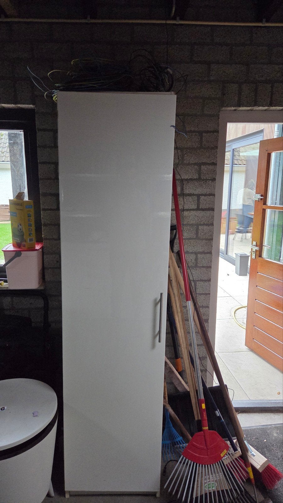 gratis: IKEA PAX Kast - Beschadigd, ideaal voor garage/opber, Ophalen, Gebruikt