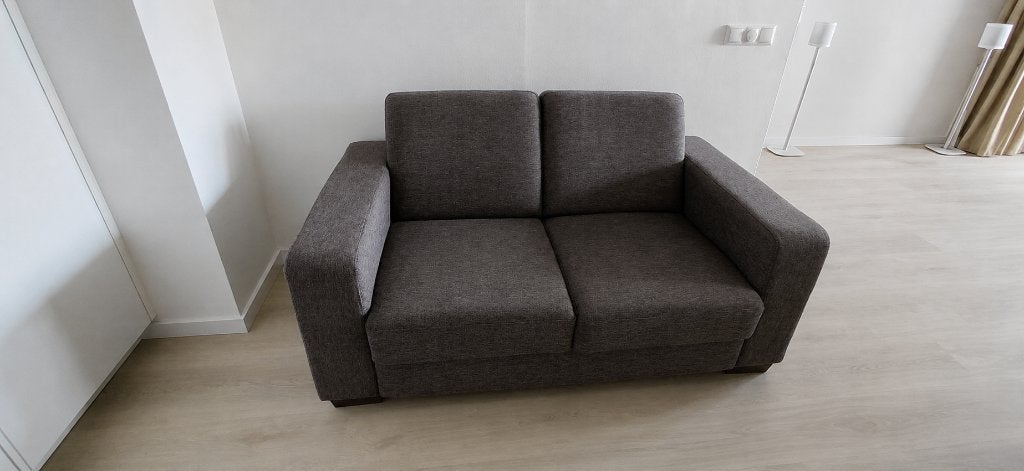 Tweezitsbank, Huis en Inrichting, Banken | Bankstellen, Ophalen, Gebruikt, 150 tot 200 cm, Tweepersoons