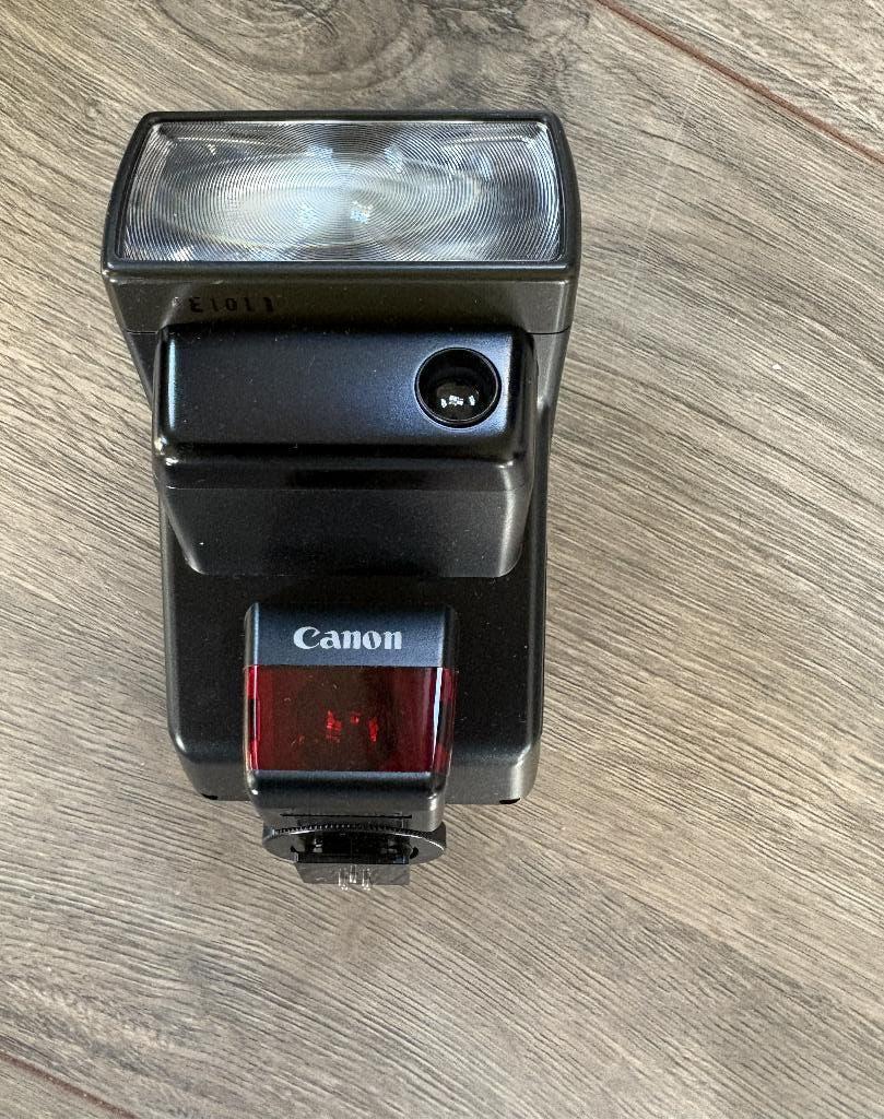 Canon flitser Speedlight 300 EZ, Ophalen of Verzenden, Zo goed als nieuw, Canon