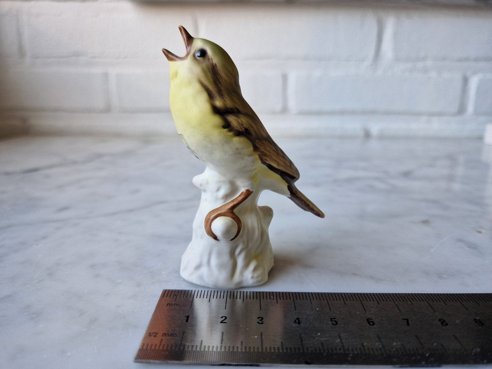 Vintage Goebel W. Germany Porseleinen Vogelbeeldje, Ophalen of Verzenden, Zo goed als nieuw, Dier