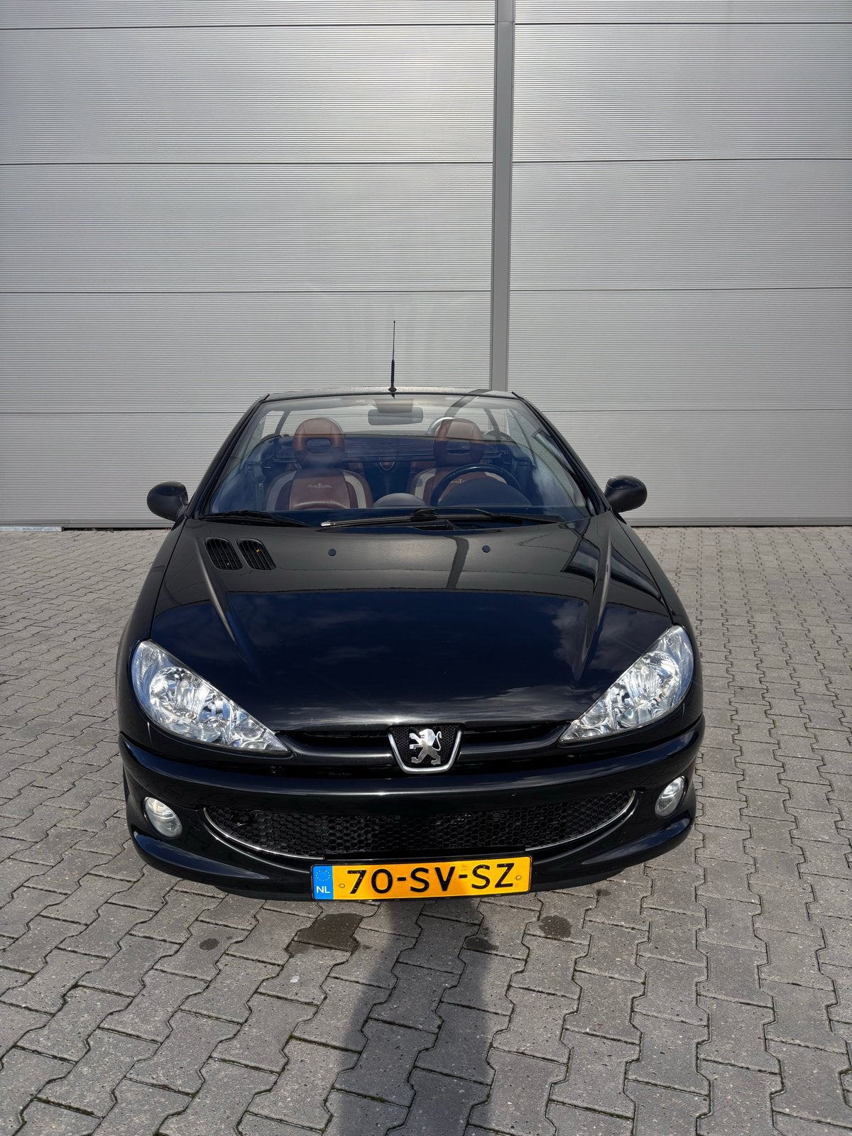 Peugeot 206cc 1.6 Roland Garros, cruise control, Auto's, Voorwielaandrijving, 4 cilinders, Cabriolet, 4 stoelen