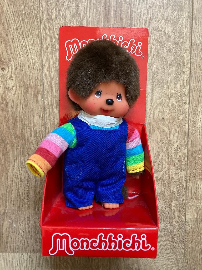 Monchichi pop regenboog NIEUW, Ophalen of Verzenden, Nieuw, Overige typen