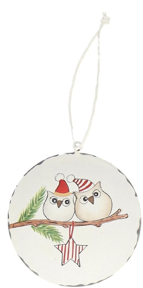 OPRUIMING - WINTERSE METALEN HANGER - UILTJES - NU 3,50, Diversen, Ophalen of Verzenden, Nieuw