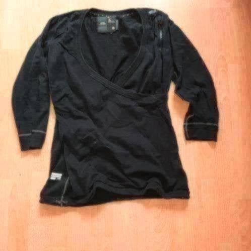 Zwarte trui 42 / 44 gstar, Verzenden, Gedragen, Maat 42/44 (L), Zwart