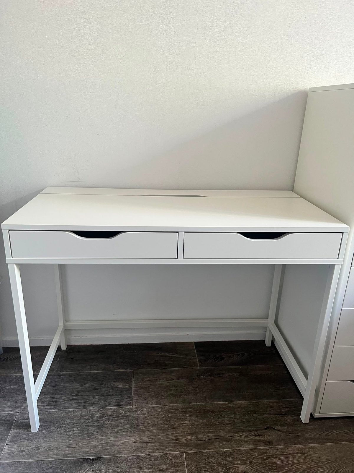 IKEA Alex bureau , wit , 100x48 cm, Ophalen, 48 cm, Spaanplaat of MDF, Zo goed als nieuw