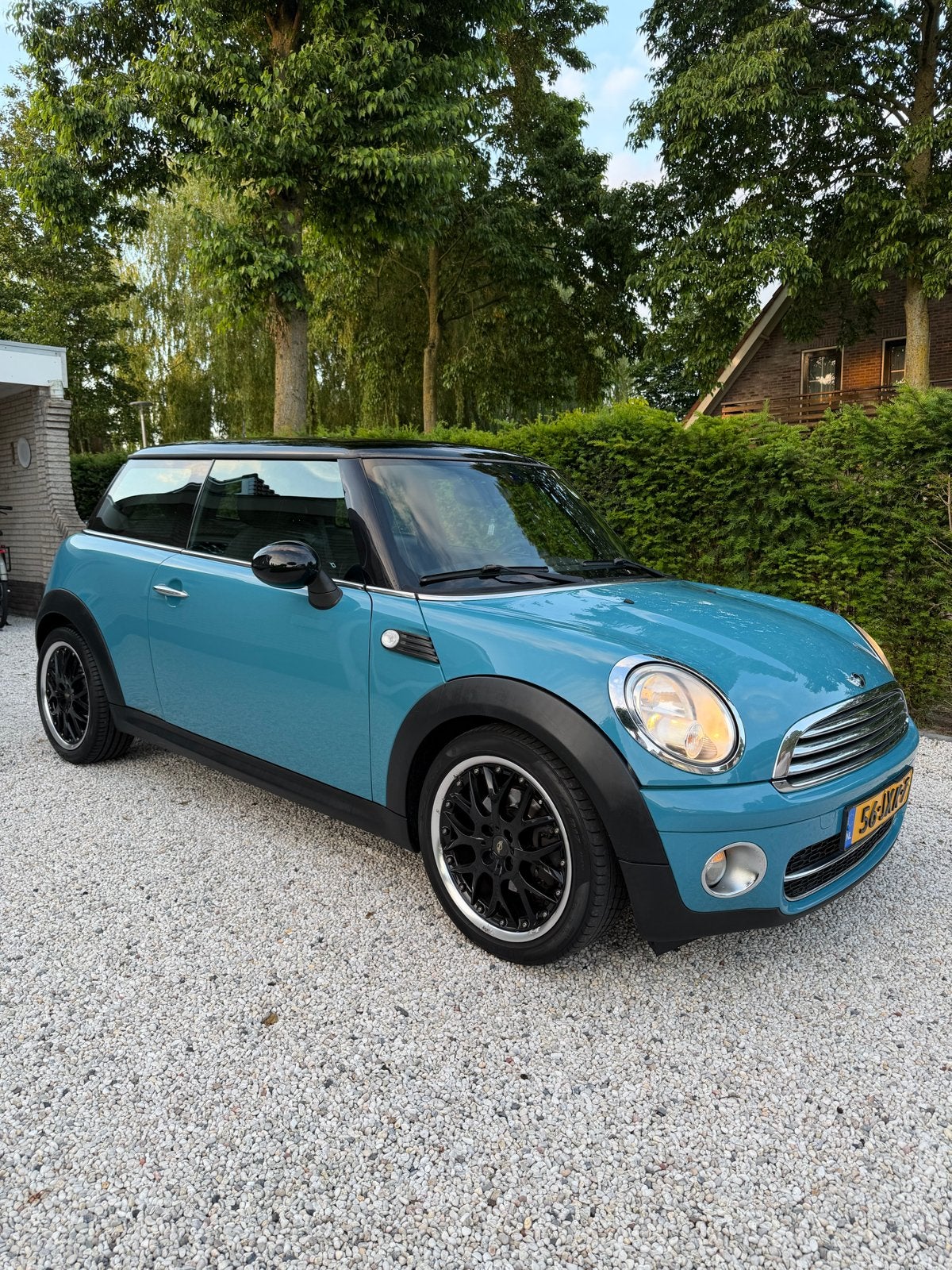 Mini Cooper D Cooper | 2009 | Blauw | Cruise control | Airco, Auto's, Mini, Voorwielaandrijving, Stof, 4 cilinders, Origineel Nederlands