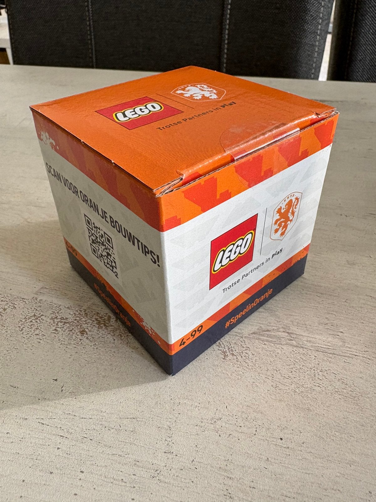 Oranje lego steentjes KNVB WK, Ophalen of Verzenden, Nieuw