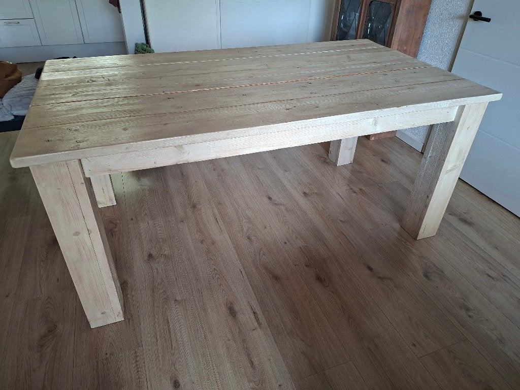 Eettafel, Ophalen, Gebruikt, 50 tot 100 cm, 150 tot 200 cm
