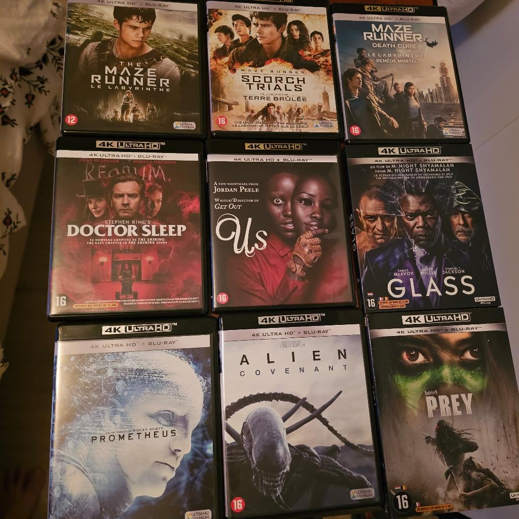 4k UHD bluray collectie, Ophalen of Verzenden, Zo goed als nieuw, Actie