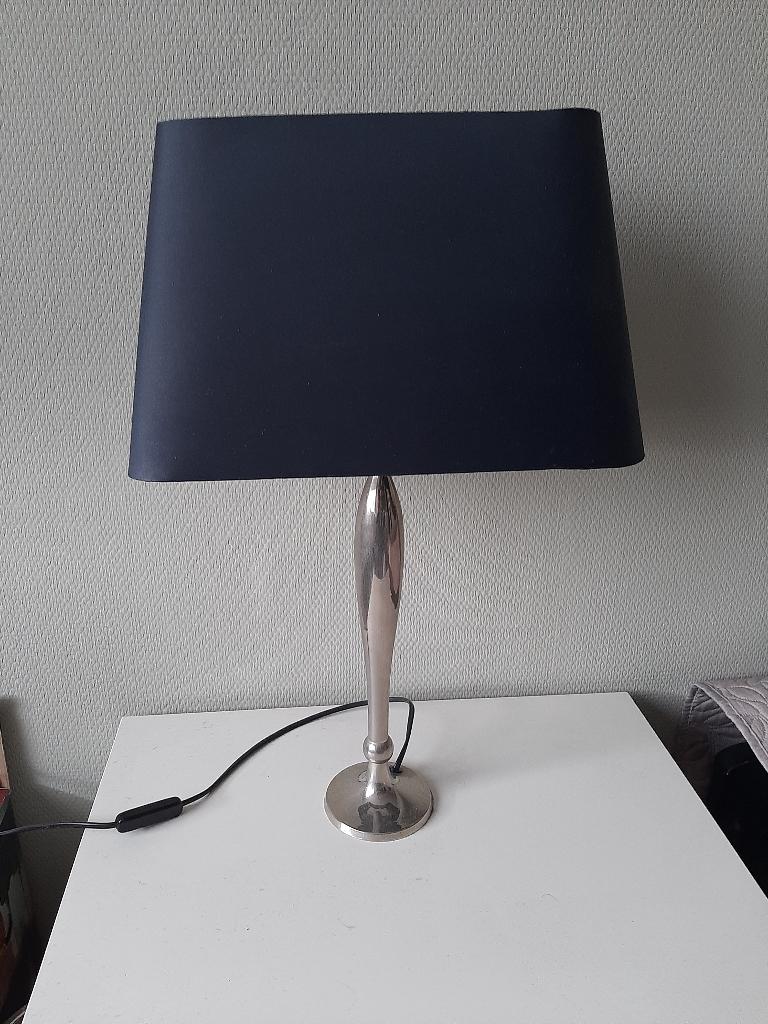 2 Leuke tafellampen ., Ophalen of Verzenden, Zo goed als nieuw, Metaal, 50 tot 75 cm