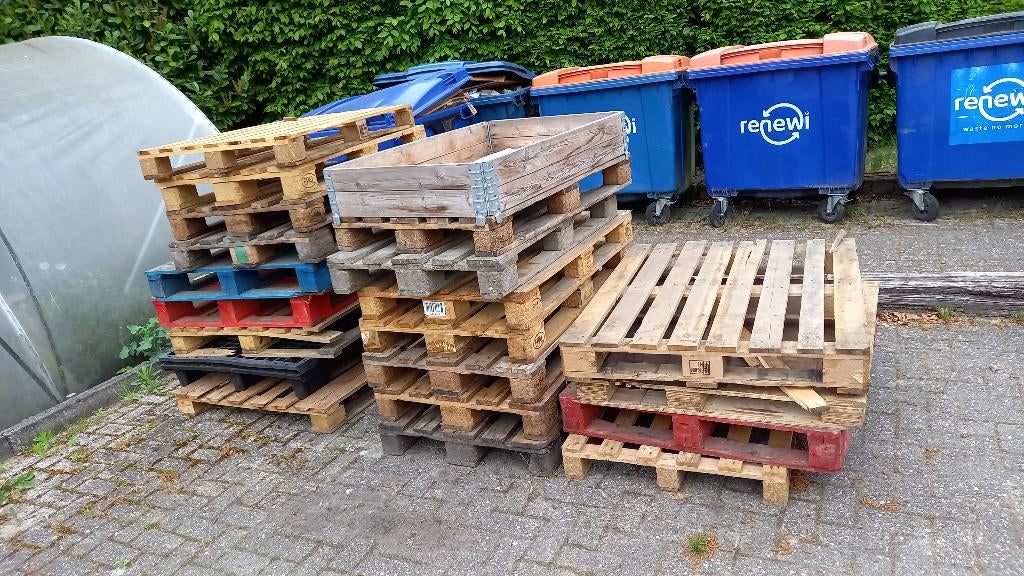 regelmatig gratis pallets, Ophalen, 100 cm of meer, 60 cm of meer, Overige typen