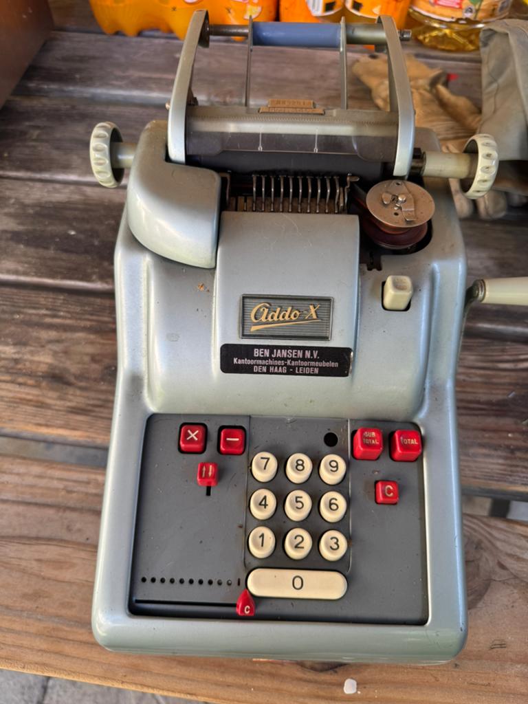 Antieke rekenmachine, Ophalen of Verzenden