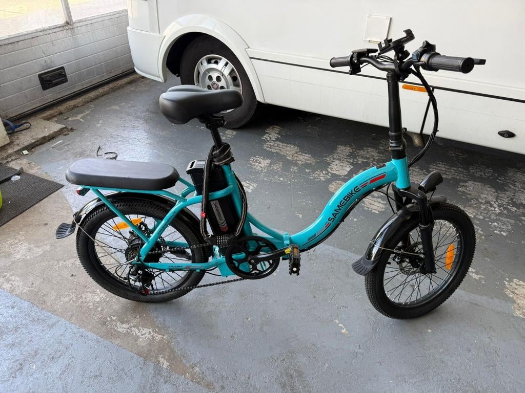 Nieuwe SAMEBIKE elektrische vouwfiets - voor woon-we, Ophalen of Verzenden