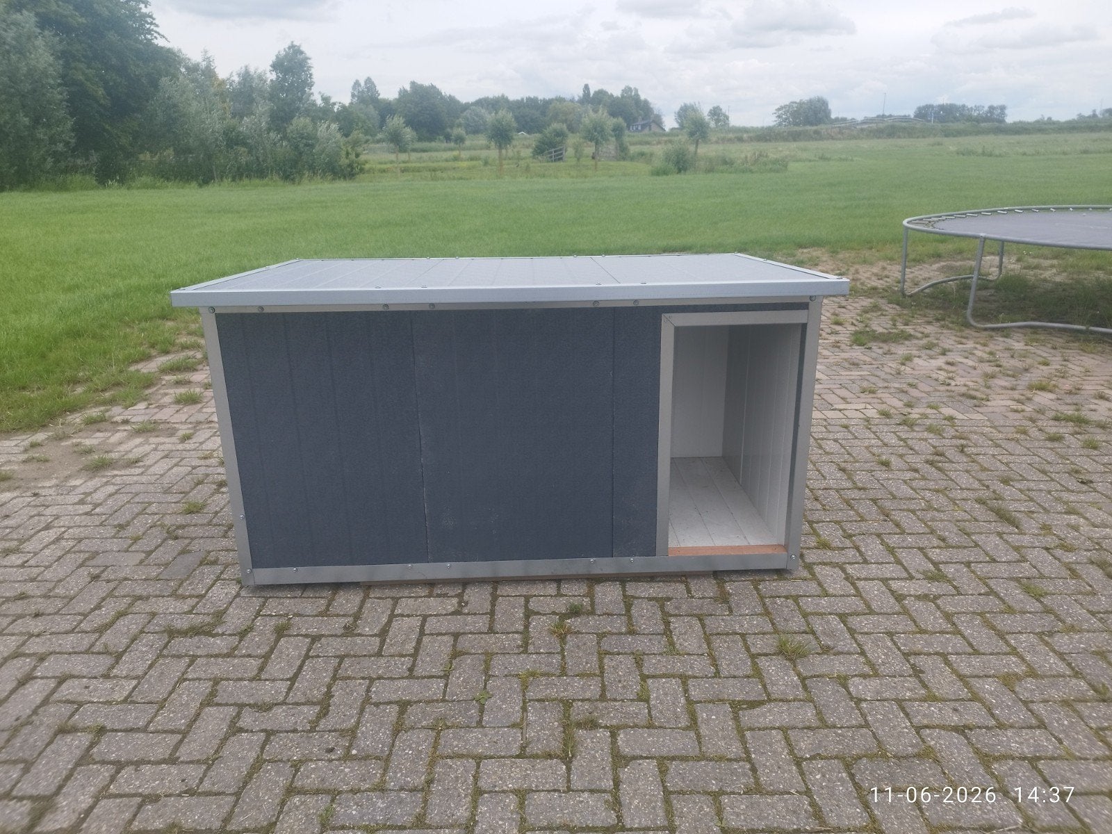Geïsoleerd hondenhok, Ophalen, 110 cm of meer, 100 cm of meer, Nieuw