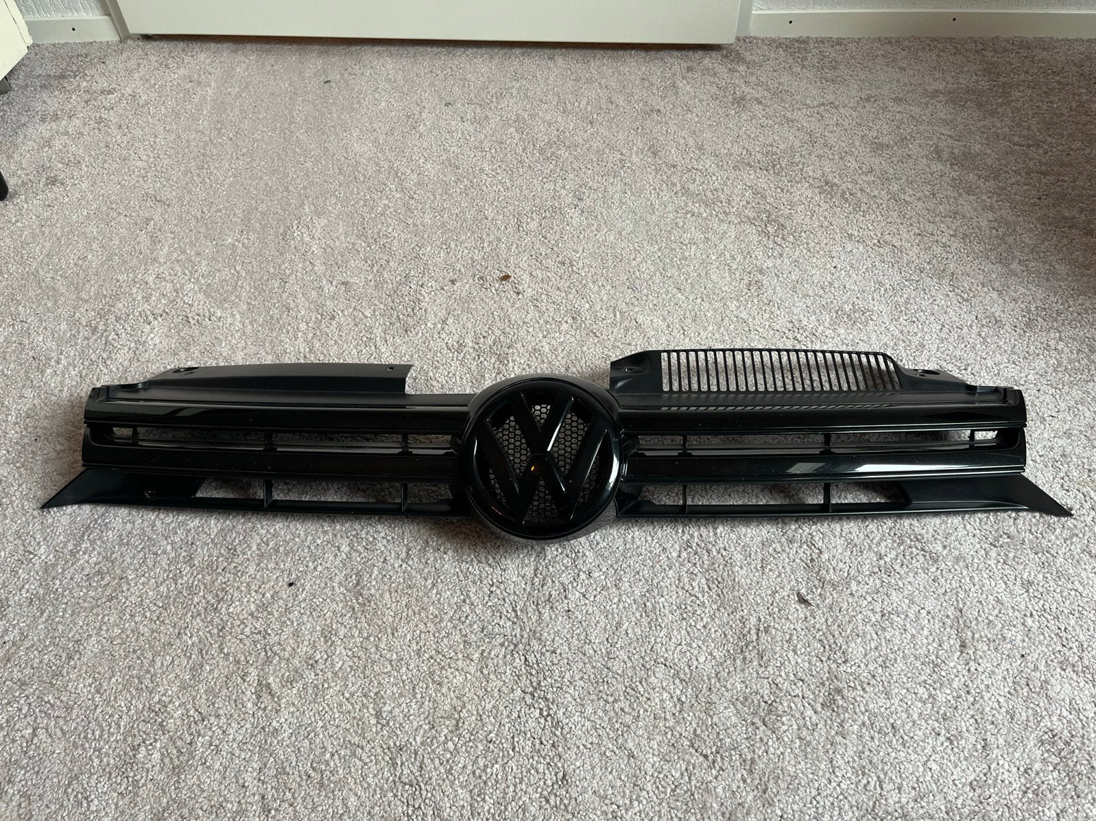 Volkswagen Golf 6 grill - Zwart, Gebruikt, Ophalen of Verzenden, Bumper, Volkswagen
