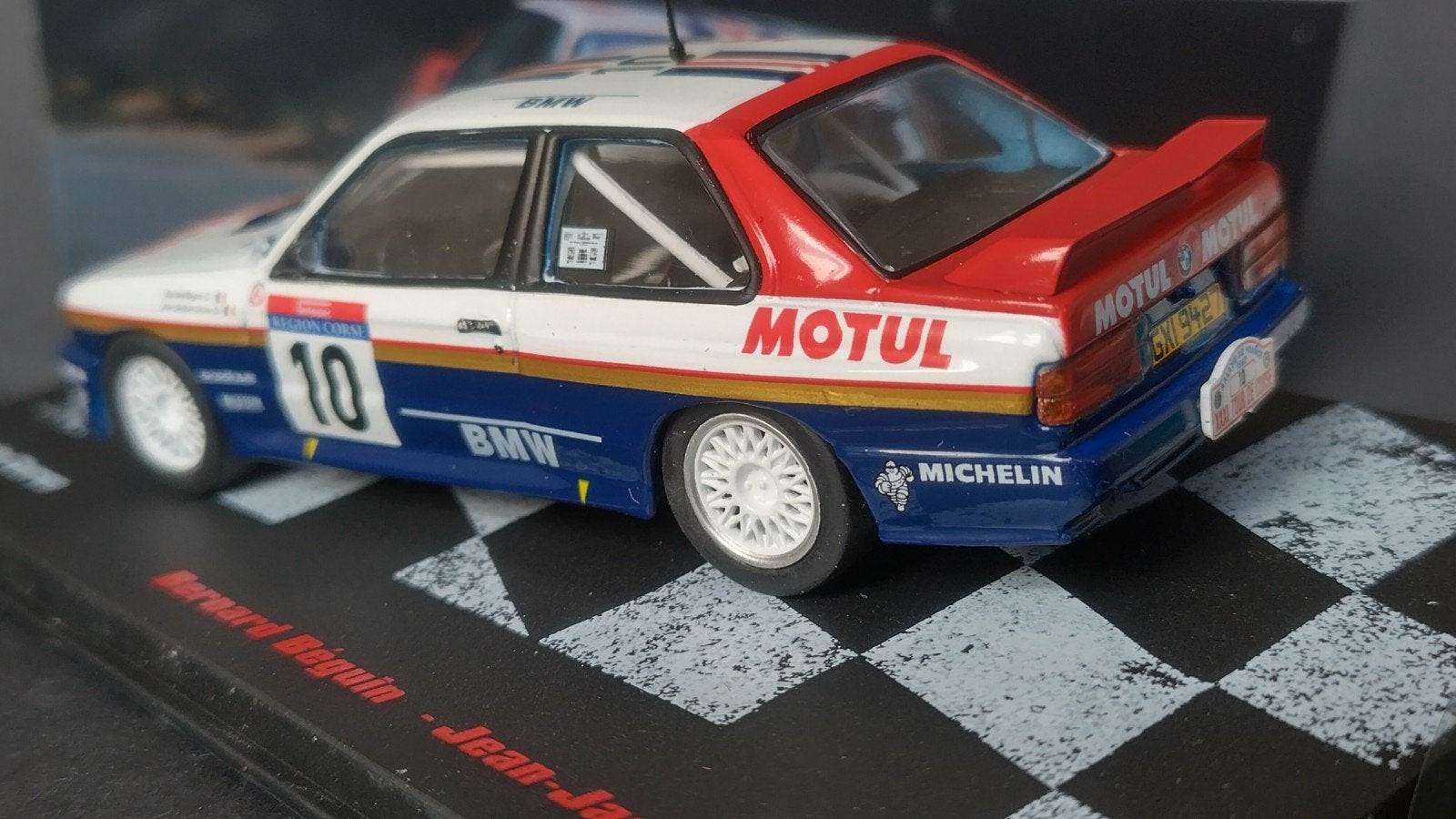 BMW M3 E30 Rally Tour de Corse 1987 1:43 De Agostini Pol, Overige merken, Auto, Verzenden, .
