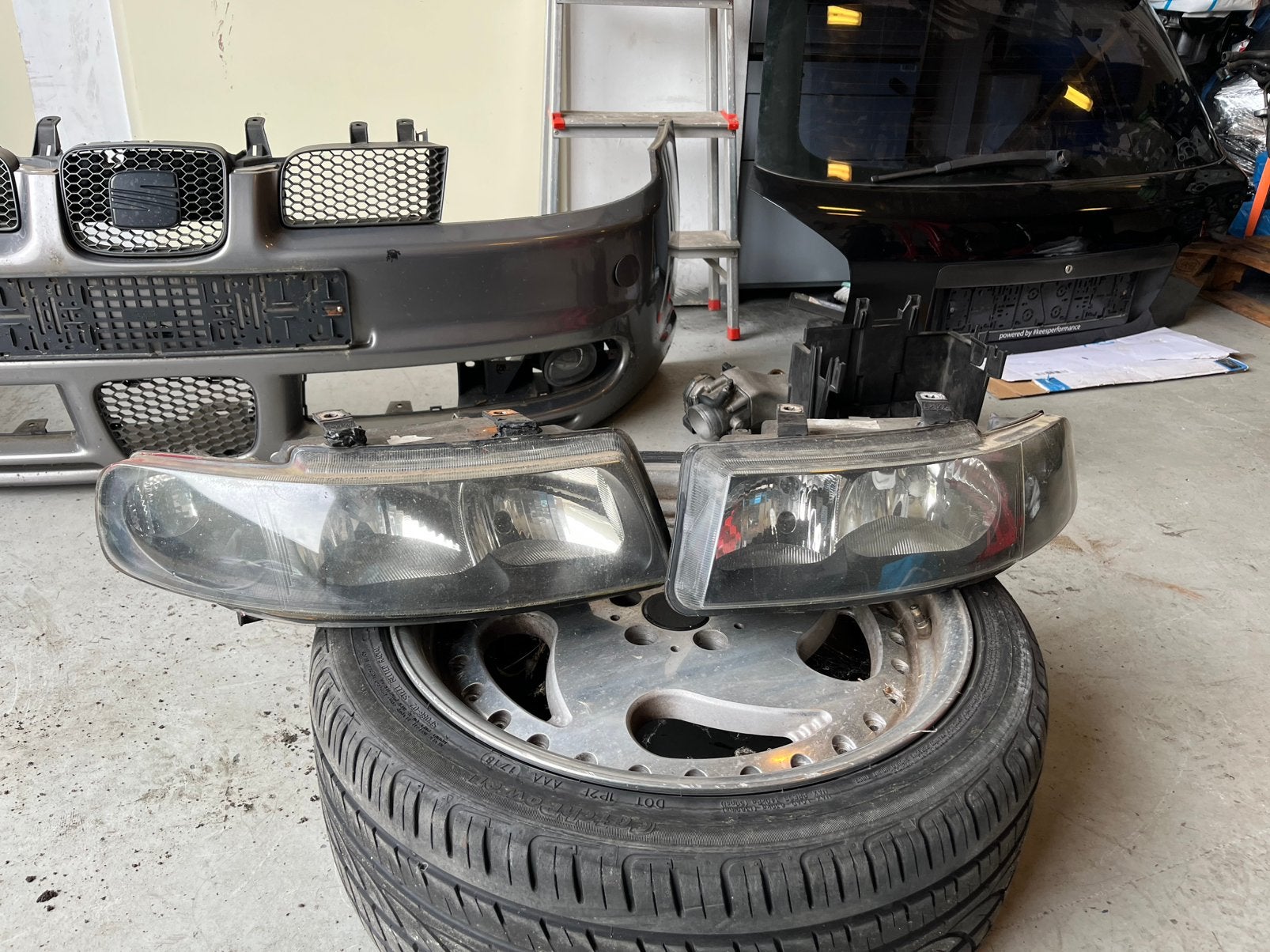 Koplampen Seat Leon/Toledo 1m, Auto-onderdelen, Verlichting, Ophalen of Verzenden, Gebruikt, Seat