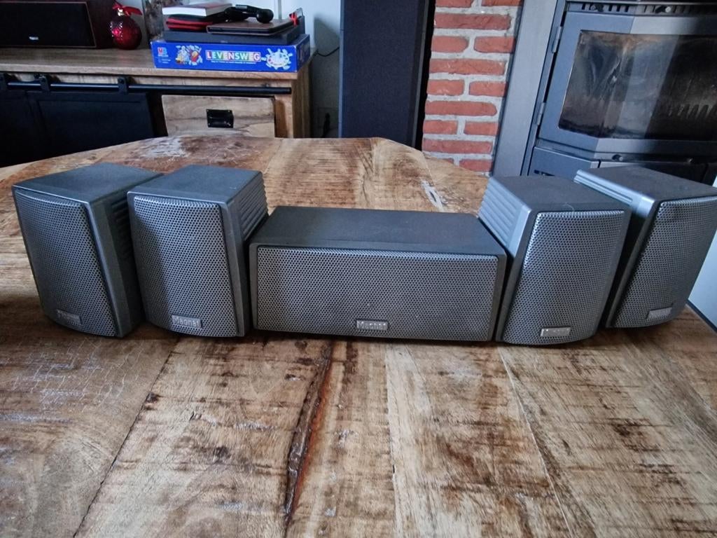 Magnat Stylus 7000A Surroundset - 5 speakers, Audio, Tv en Foto, Luidsprekers, Ophalen of Verzenden, Gebruikt, Minder dan 60 watt