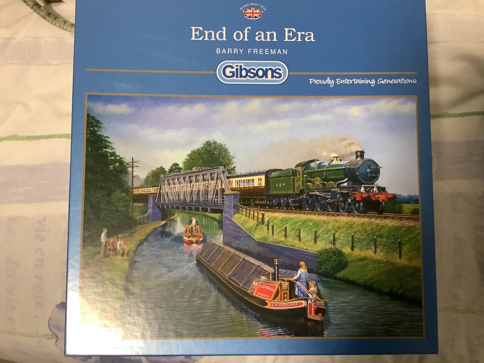 GIbsons puzzels, Ophalen of Verzenden, 500 t/m 1500 stukjes, Zo goed als nieuw