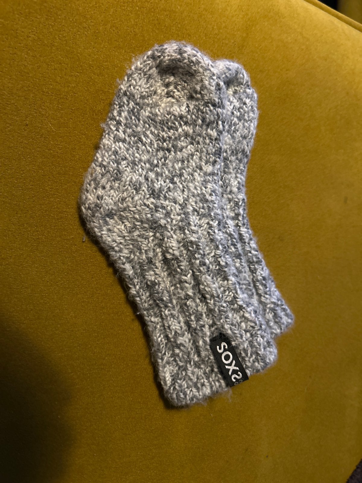 Wollen sokken van Soxs, maat 19/20 (12 cm), Jongetje of Meisje, Ophalen of Verzenden, Zo goed als nieuw, Sokjes