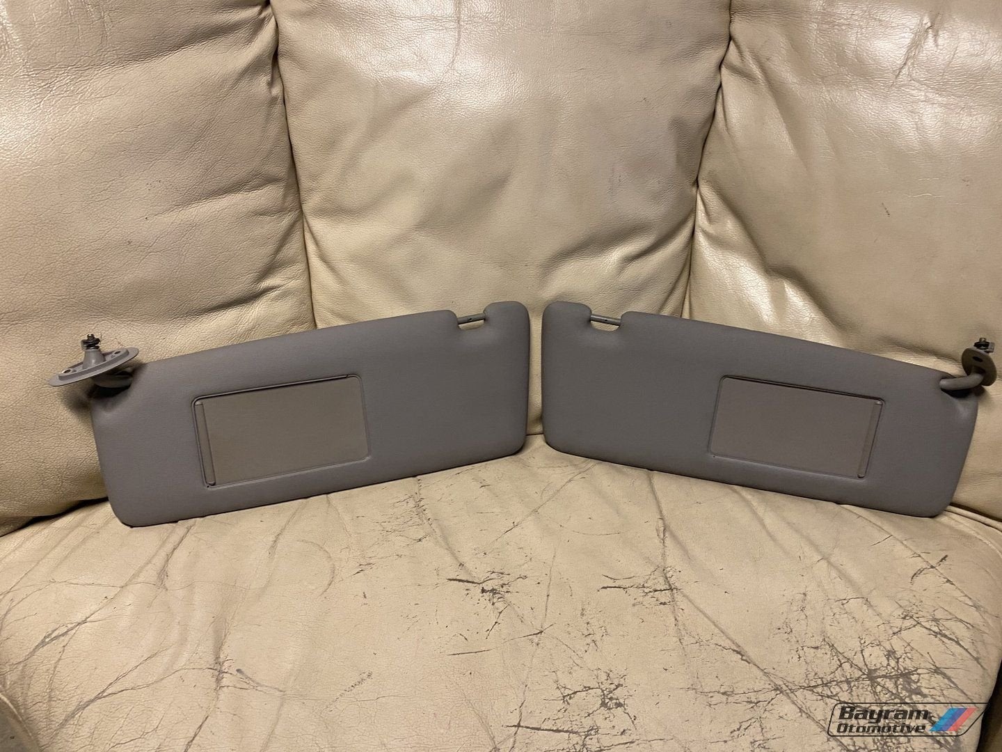 Bmw E32 zonnekleppen set links rechts 7-serie 735i, Gebruikt, -, -, Ophalen of Verzenden