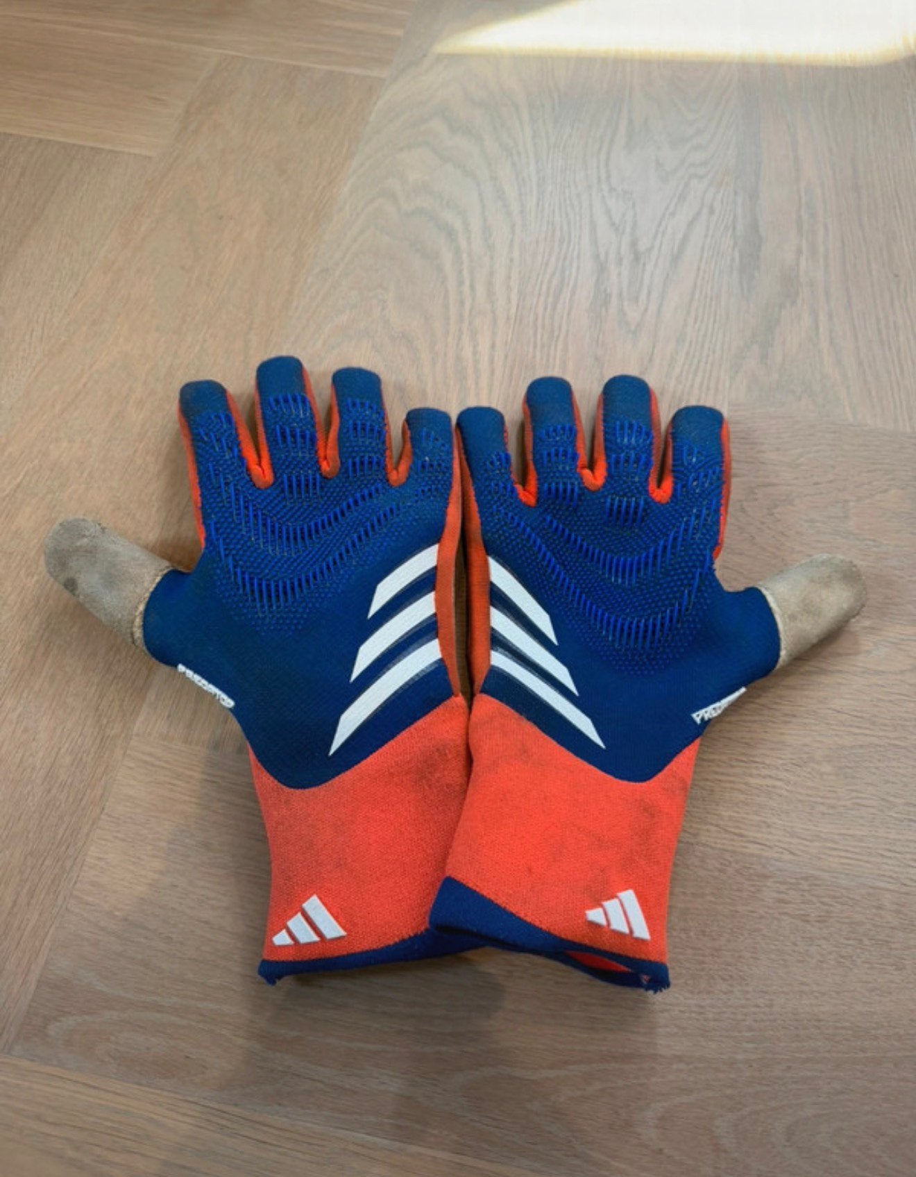 Adidas predator keeperhandschoenen maat 8, Maat M, Verzenden, Zo goed als nieuw, Handschoenen